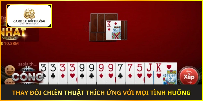 Linh hoạt thay đổi chiến thuật giúp thích ứng với mọi tình huống